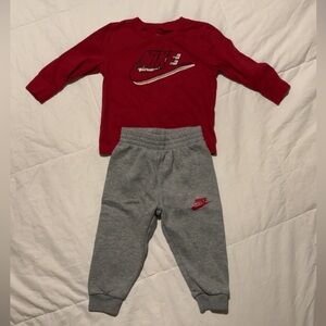 Nike baby sweat suit